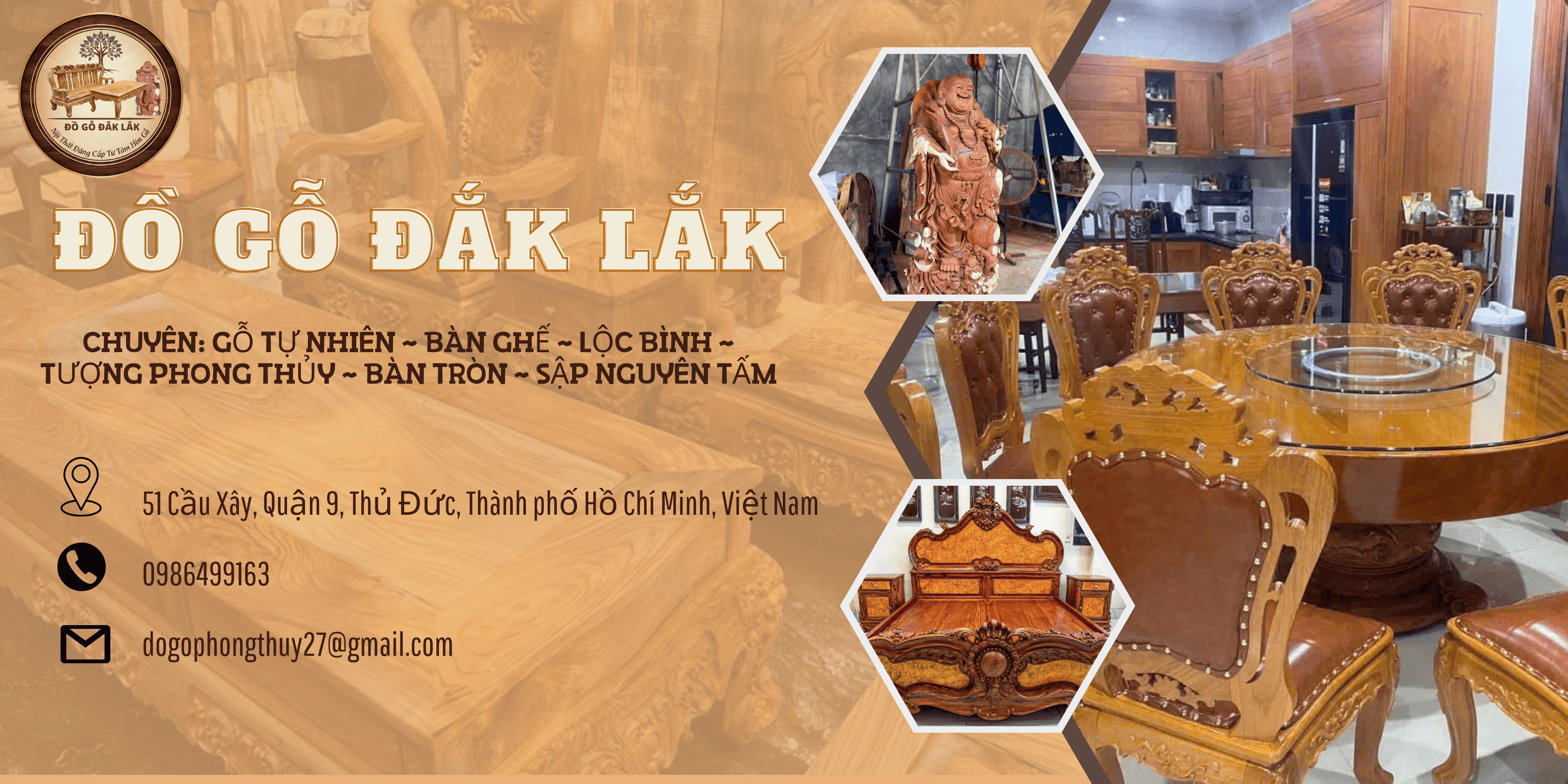Nội Thất Đồ Gỗ Đắk Lắk - Tinh Hoa Gỗ Việt